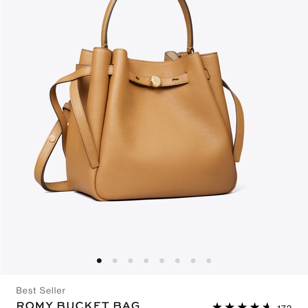 Tan Bucket Bag